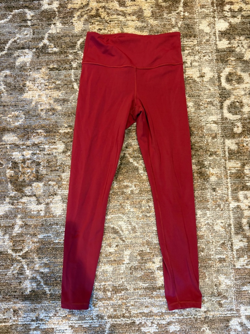 ELATION TRAIN 7/8 TIGHT Athleta Deep Red 7/8 Training Tights